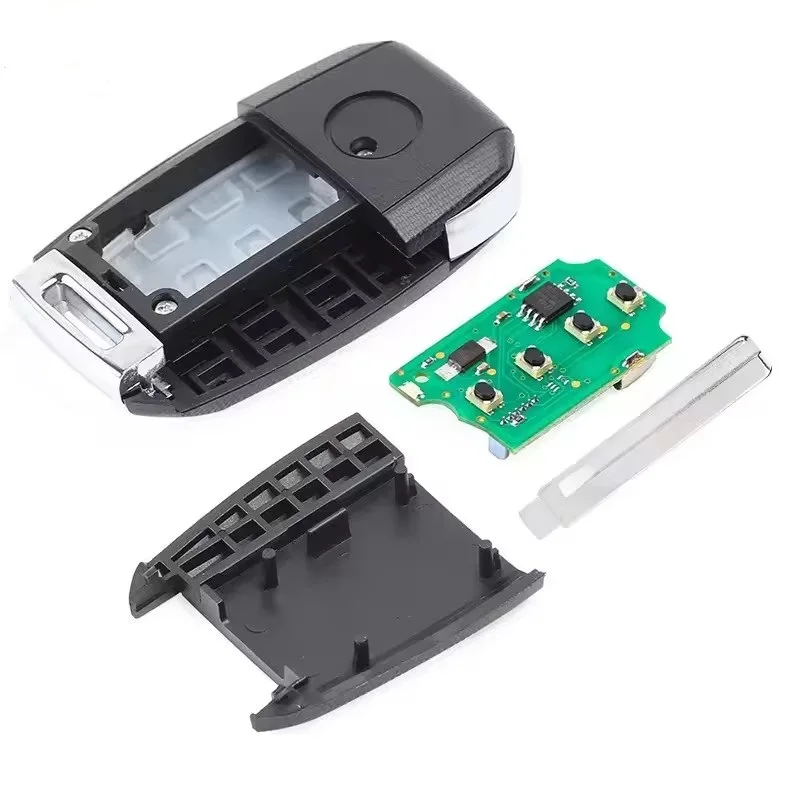 DIYKEY P/N: 95430-G6600 Upgraded 3 Buttons For KIA Picanto Flip Key 433MHz 4D60 Chip Car Remote Fob