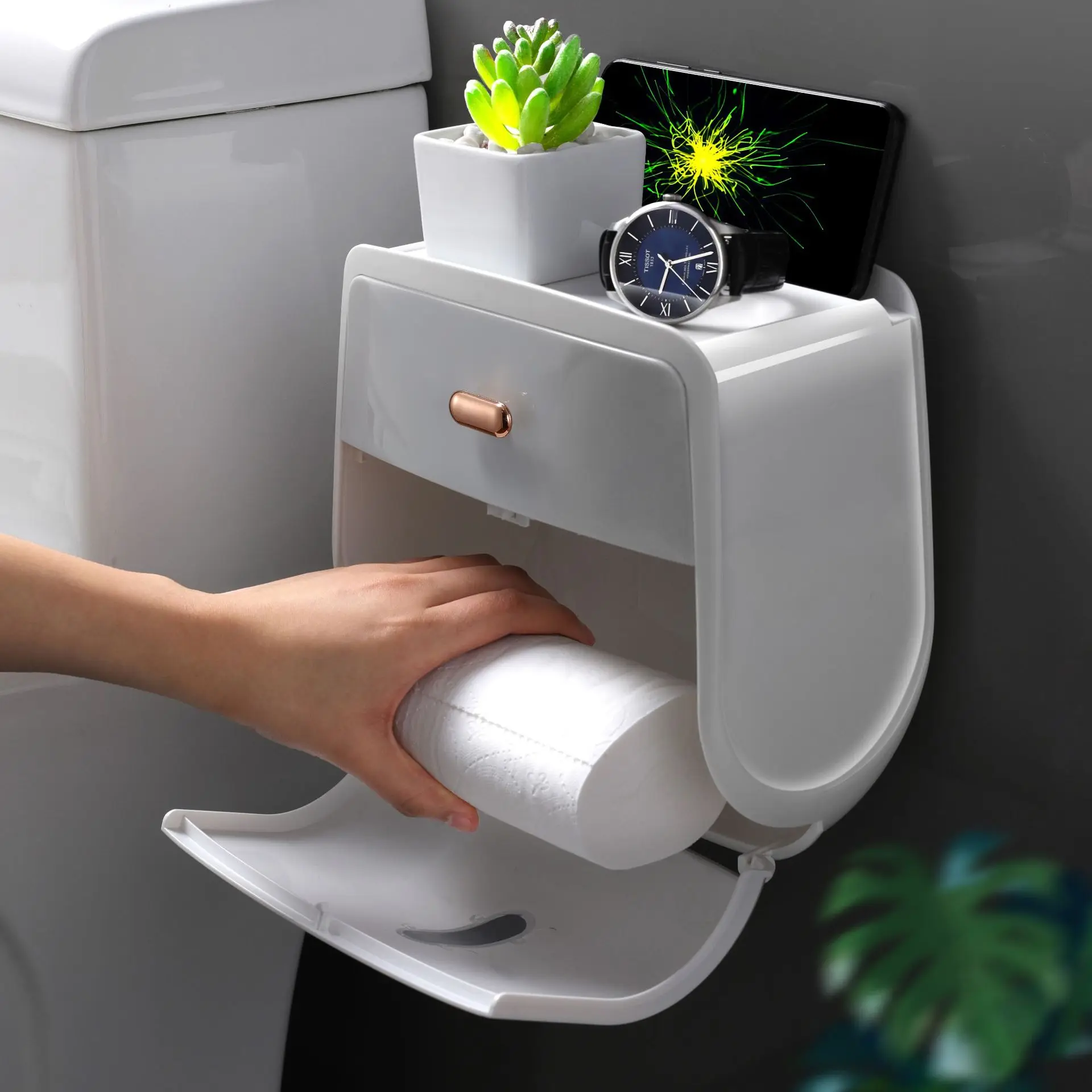 https://ae01.alicdn.com/kf/Sc1c60d8e761f49a8bdad0a130e6a360eB/Wall-Mount-Paper-Holder-Waterproof-Toilet-Paper-Tray-Roll-Storage-Box-Organizer-Multifunctional-Tissue-Box-Bathroom.jpg