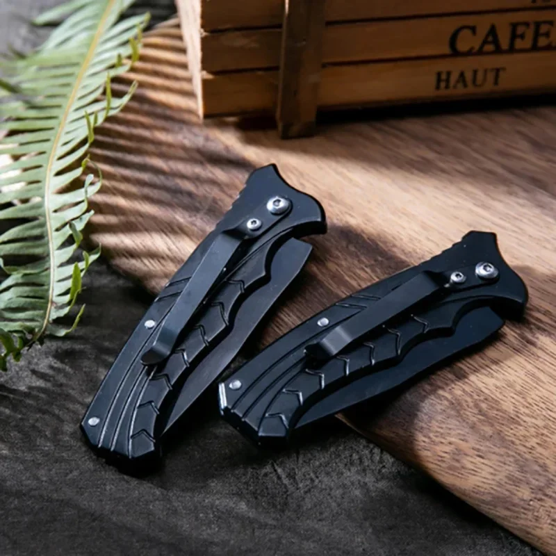 Stainless Steel Folding Knife Fillet Knife Fishing Boat Fishing Accessories with Easy To Carry Camping Meat Cutting PP Handle 2