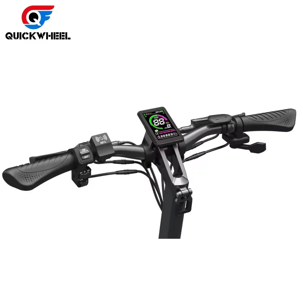 Escooter Powerful S6 2000W 52V 18AH Dual Motor 10 inch tyres Electric Scooter Max speed 70km/h Max range 70km