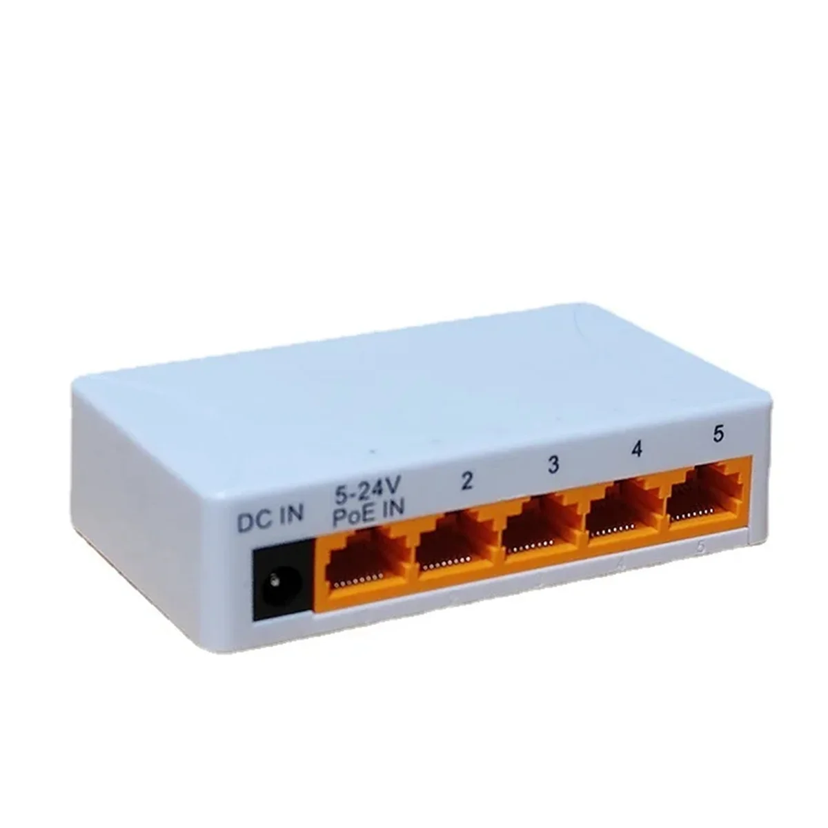 A10I 5 포트 100Mbps POE 익스텐더 네트워크 스위치 리피터 지원 POE 스위치 NVR IPC 용 IEEE802.3af/At/Bt 100m