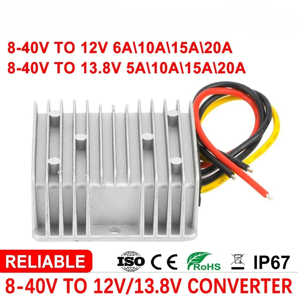 Universal Adjustable Voltage Boost Buck Converter Stabilizer Power Supply