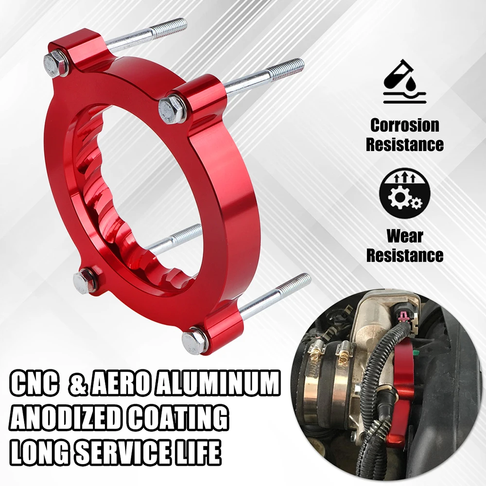 

Throttle Body Vortex Intake Gasket For 4.8L 5.3L 6.0L Chevy Silverado 1500 GMC Sierra 1500 Throttle Body Spacer