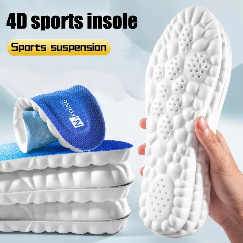 Boowhol Orthopädische Einlegesohlen - Gel Dämpfung 1,5cm Für Sport & Alltag