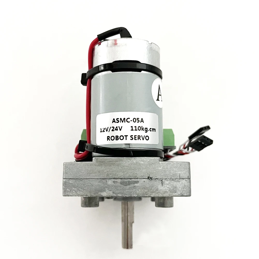 Robot Servo ASMC-05B/ASMC-05A High Power Torque 12V~24V 180kg.cm /110kg.cm Large Robotic Manipulator PCB Controller Arm Plate