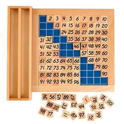 1 100 Numéros consécutifs Montessori Cent Conseil Jeux Mathématiques 3 5 6 Ans Jouets Préscolaires Enfants Apprenant Jouet Educatif Enfant 