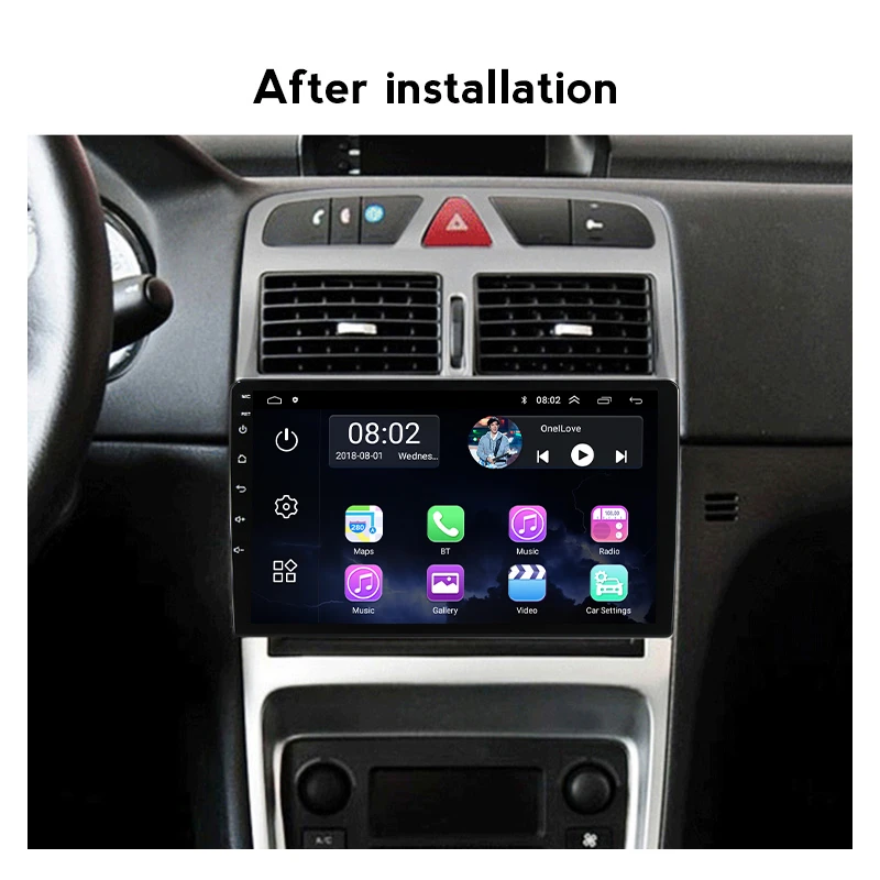 Latter kasseapparat Tag ud Android 11 for Peugeot 307 307CC 307SW 2004 2013 WIFI SWC Stereo Car Radio  Player GPS 2 Din BT Navigation 2GB+32GB Carplay|Car Multimedia Player| -  AliExpress