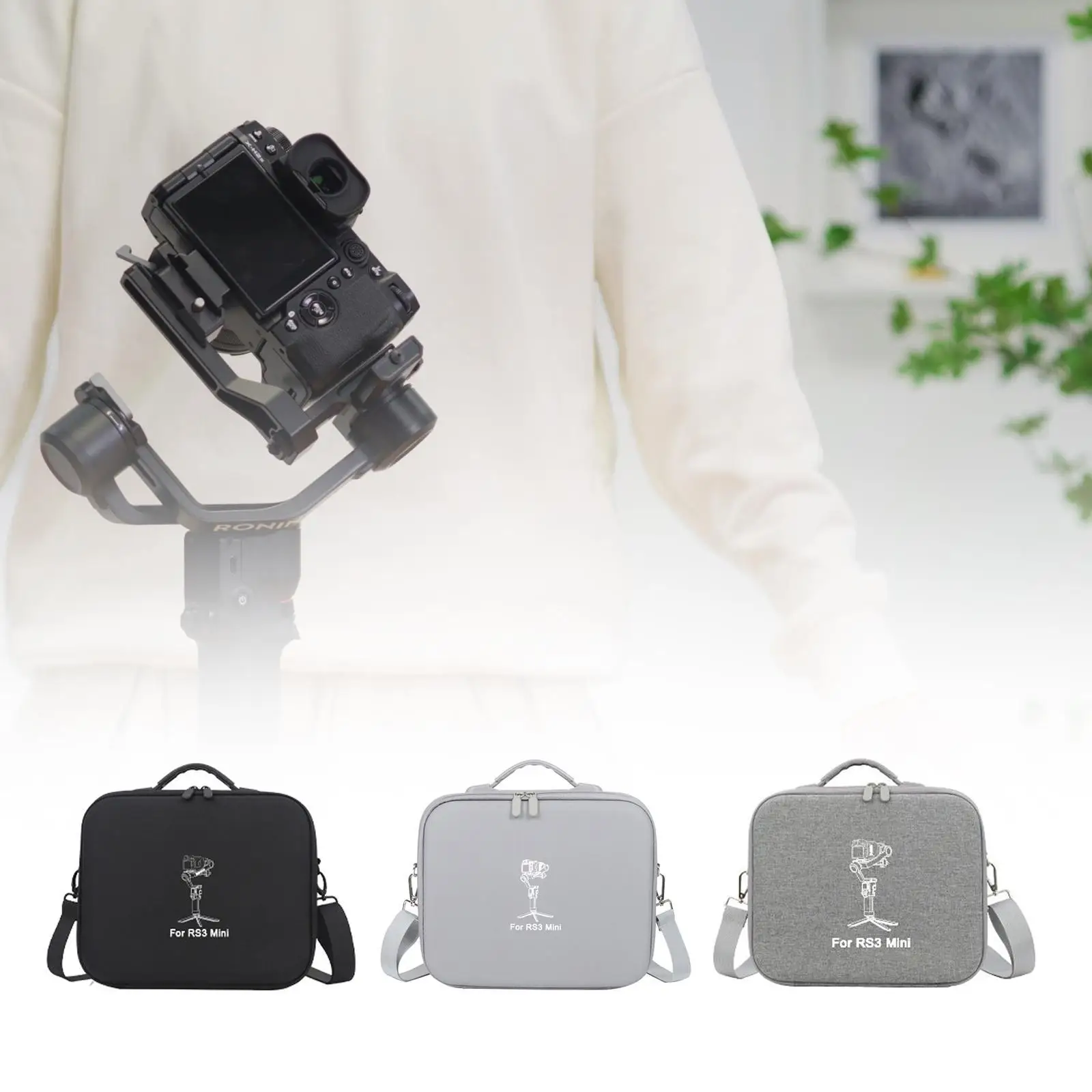 Camera Stabilizer Case Multipurpose Handheld Travel Carrying Bag for RS3Mini