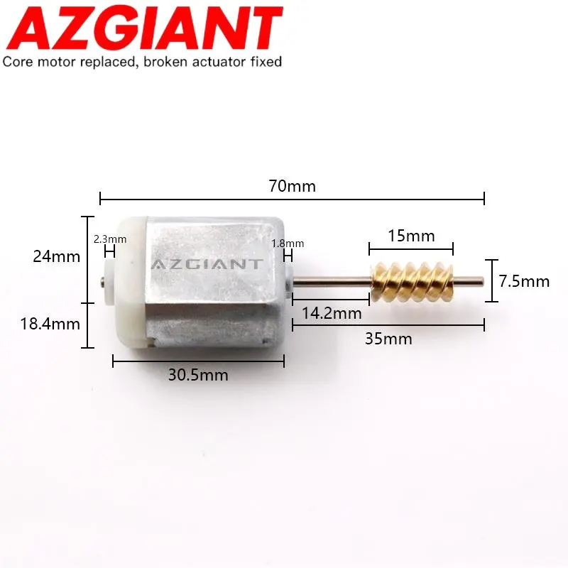 Motore Della Serratura Della Portiera Dell'Auto Azgiant Per Mazda 6 Power 2003-2008 Ricambi Auto De Bloqueio Da Porta Do Carro