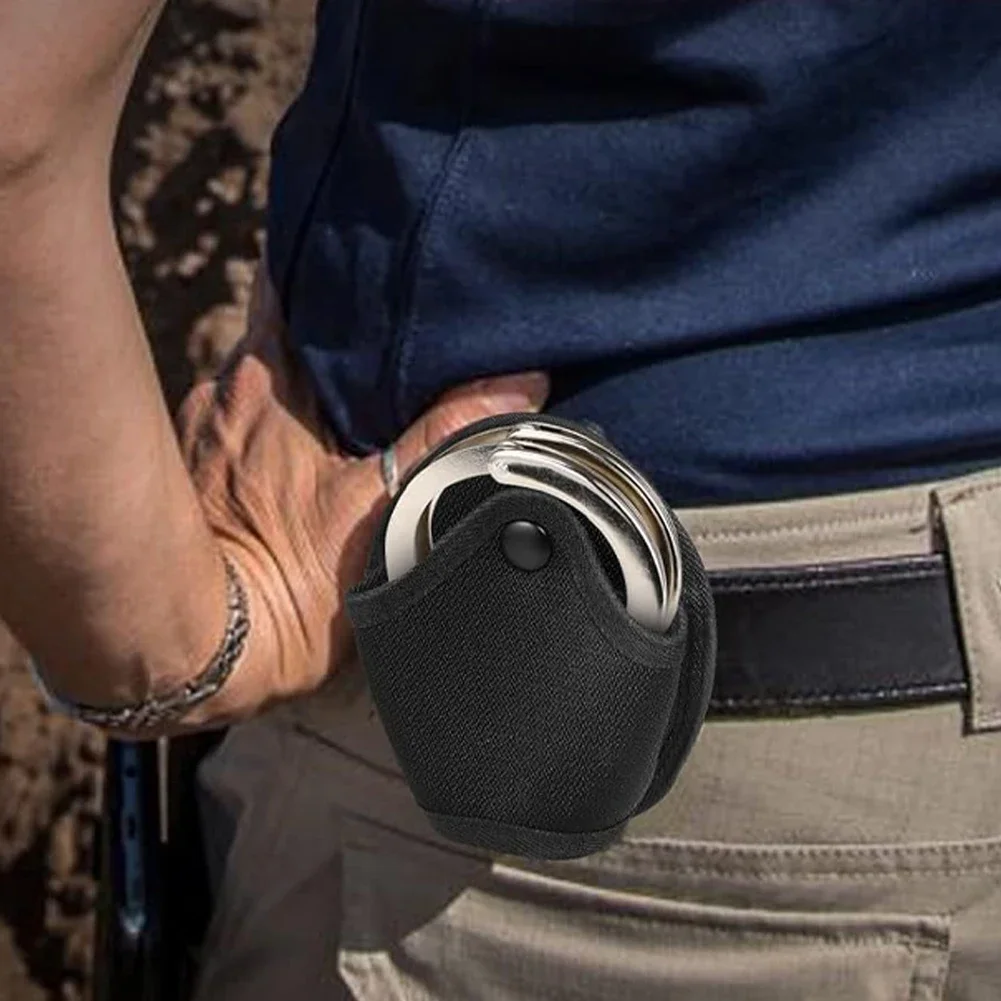 Shackles Holder tactical handcuffs Handcuffs Molle Pouch Shackles Case Universal Holster Quick Release Standard Cuffs for Vest