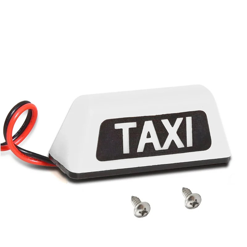 A03E-TAXI 자동차 지붕등 RC카 1/10 RV 1/8 클라이밍 차량 오프로드 차량 DIY 개조 RC카 R160