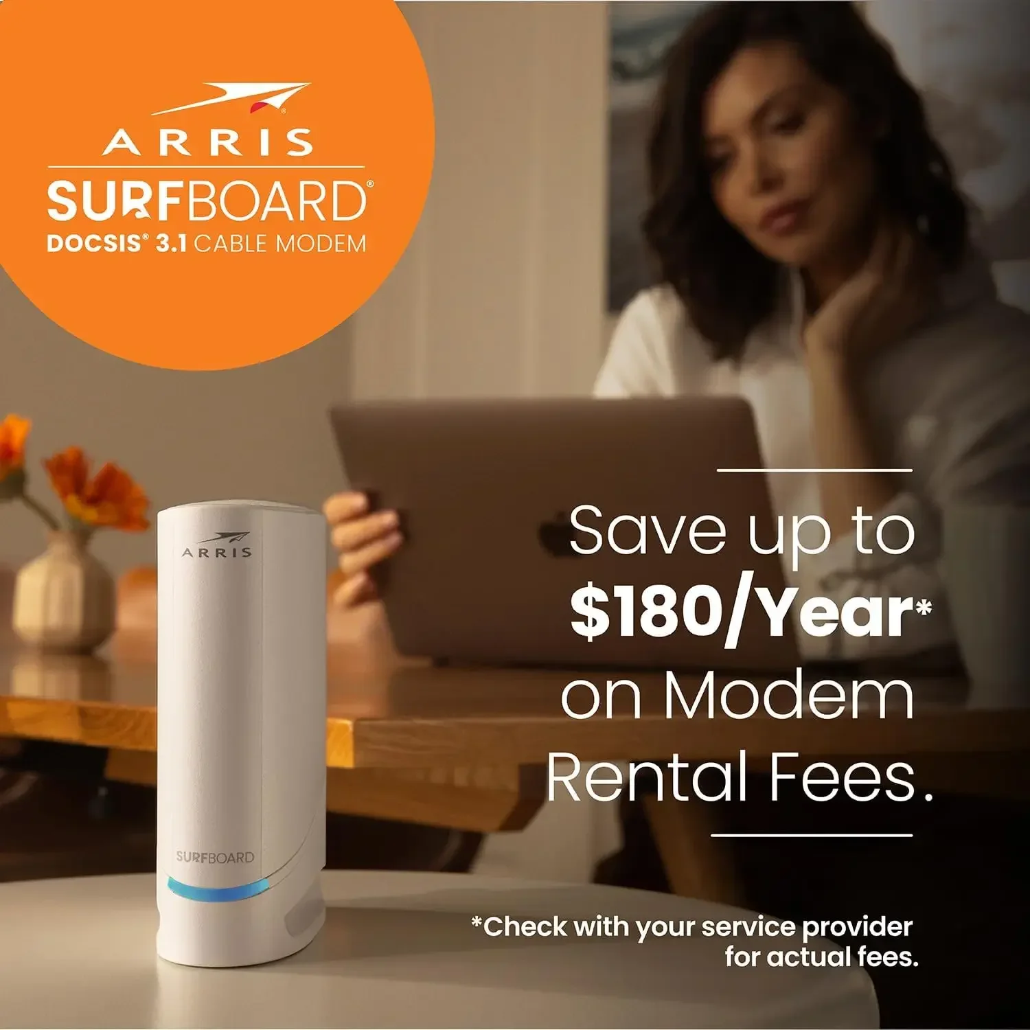 S34 DOCSIS 3.1 Multi-Gigabit Cable Modem Approved forSpectrum & More Next-Generation Upload Speed Optimized