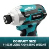4-Speed Electric Cordless Impact Driver Brushless Rechargeable 1/4-Inch Hex Impact Wrench For Makita 18V Battery(No Battery) 3