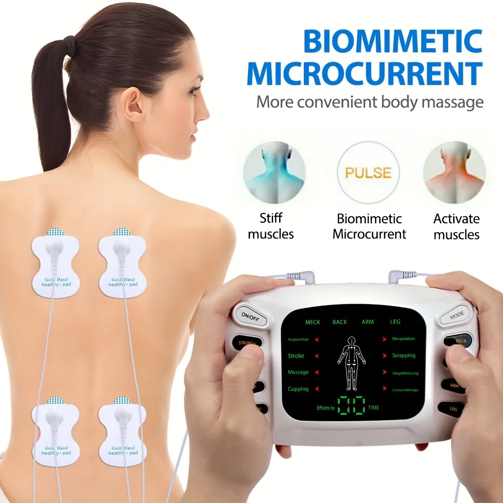 Multi Function Acupuncture Electric Therapy Massager Machine Pulse Slimmming Massage for Body 2
