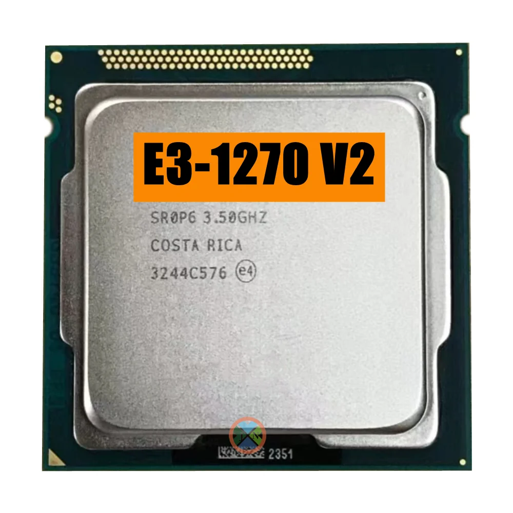 Processador Xeon-cpu E31270 v2 e3 1270v2 e3 1270 v2 35 Ghz Quad-core 8m 69w Lga 1155