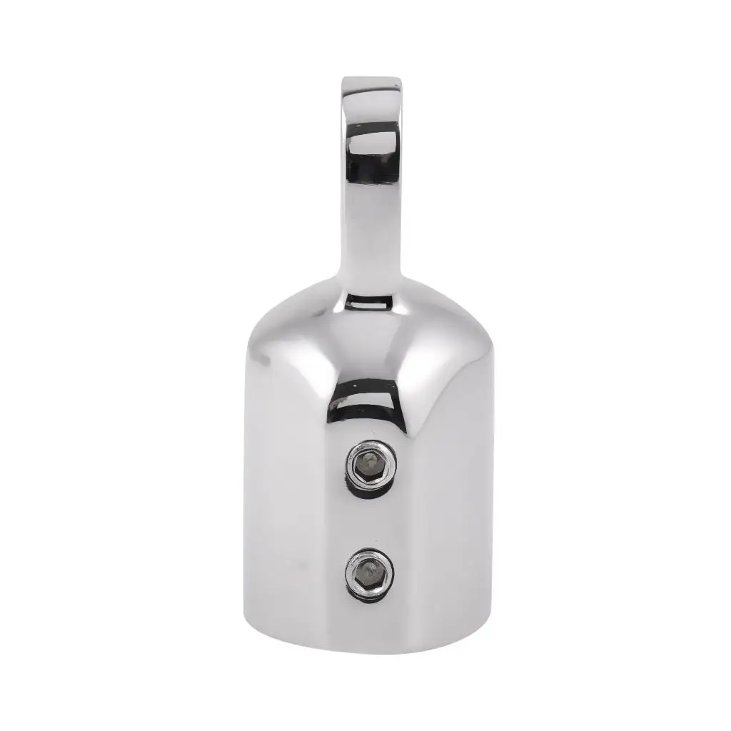 4 Pieces Heavy Duty Marine Boat EyeTube End Cap Stainless Steel Bimini Top Fitting Hardware 25mm Canopy External Pipe Eye End 4 Pieces Heavy Duty Marine Boat EyeTube End Cap Stainless Steel Bimini Top Fitting Hardware 25mm Canopy External Pipe Eye End