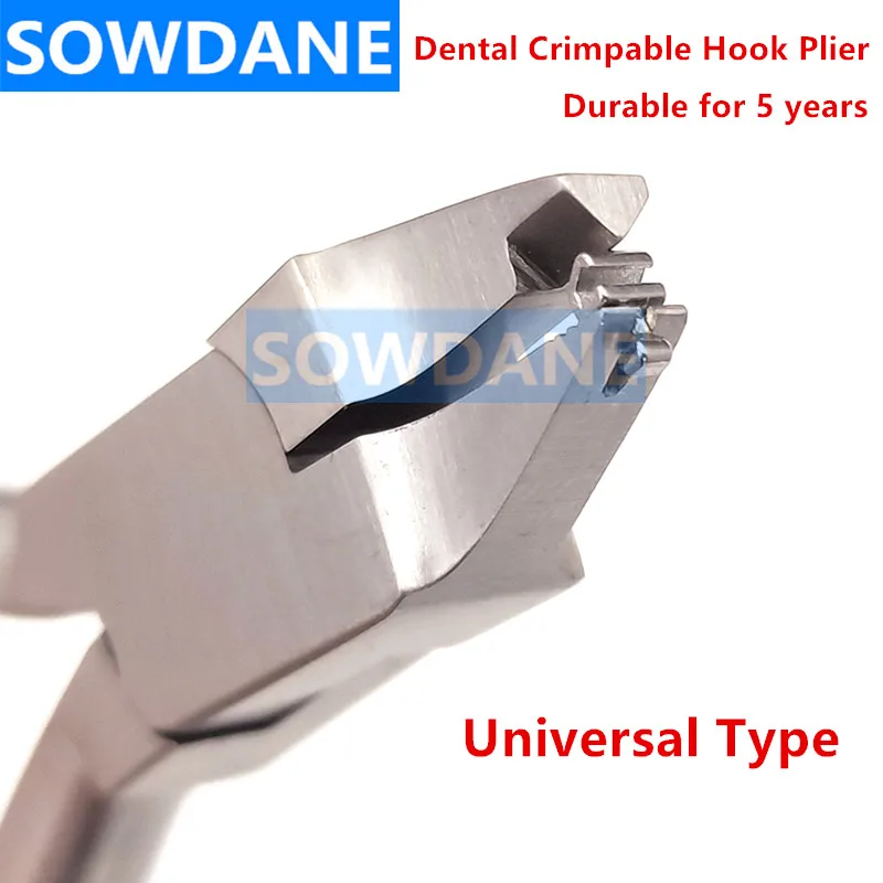 Dental Orthodontic Crimping Plier Crimpable Hook Pliers Hook Placing