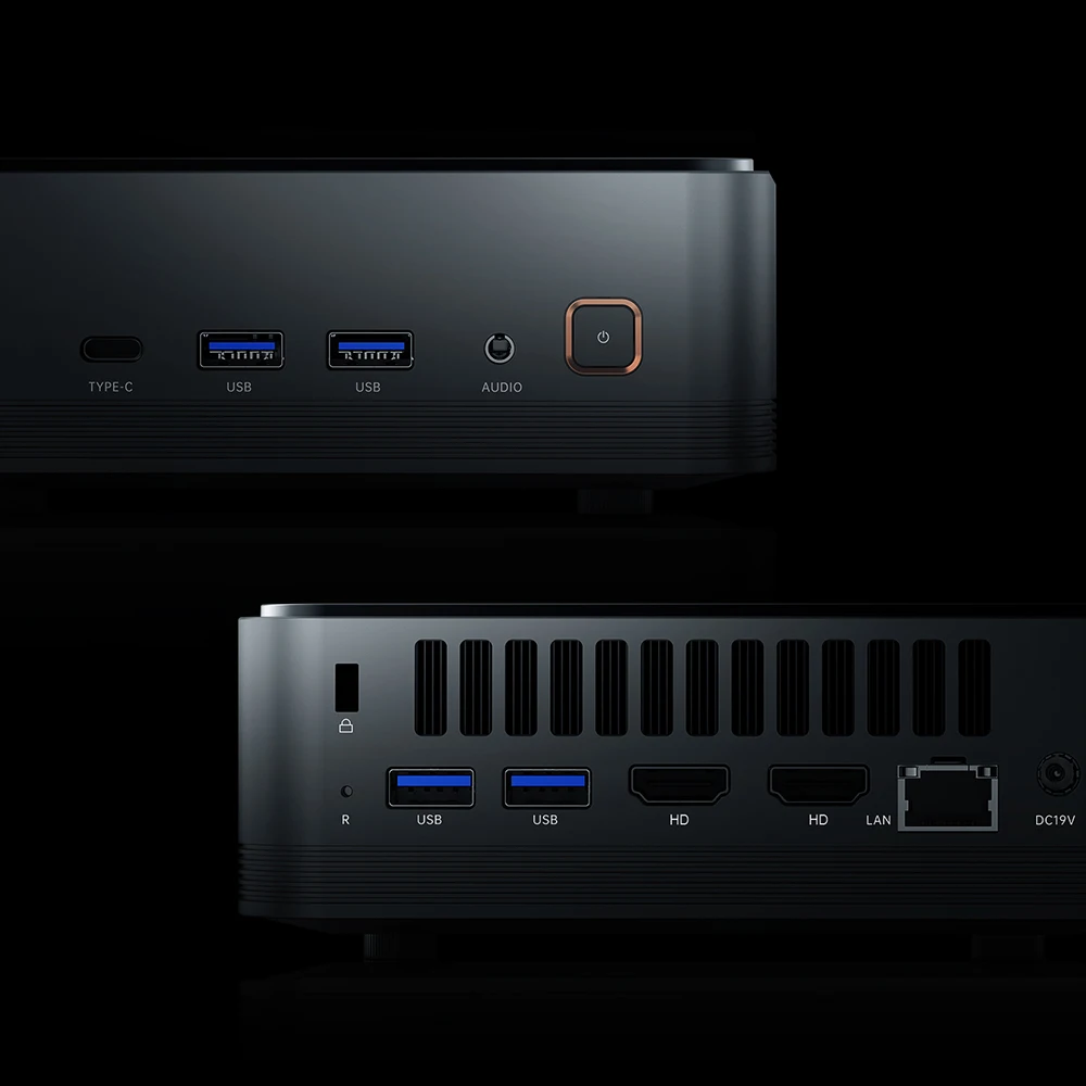 Chatreey 미니 PC F2M 인텔 울트라 5 125H 게이밍 데스크탑 컴퓨터, NVME SSD, 와이파이 7 BT 5.4 HD 윈도우 11 프로