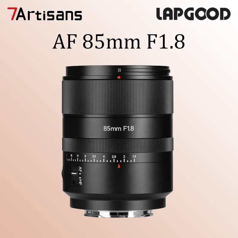 7Artisans 85mm F1.8 자동 초점 렌즈 풀프레임 대구경 인물 사진용 프라..