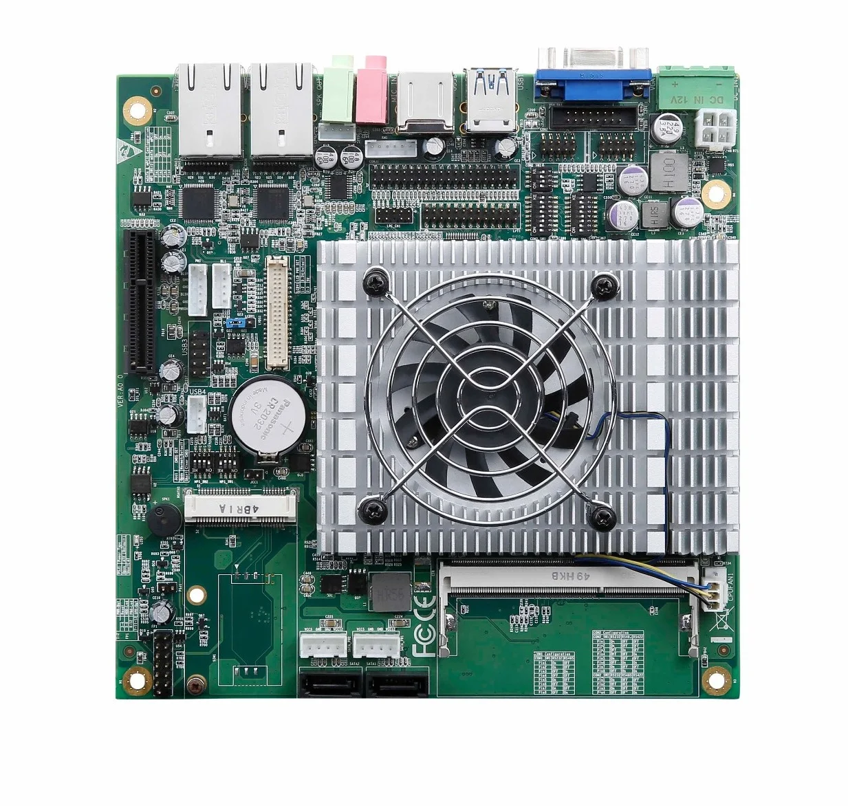 

Industrial Motherboard, Onboard 4th/5th Core i3/i5/i7 CPU, 6*COM, 2*GLAN, 6*USB, 1 * 64Pin PCIEx4 Expansion Slot