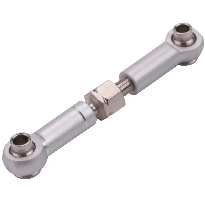 RC 스티어링 로드 CNC 가공 알루미늄 합금 스티어링 링키지 로드 세트 WPL 1608T RC 트럭 RC 스티어링 링키지 세트