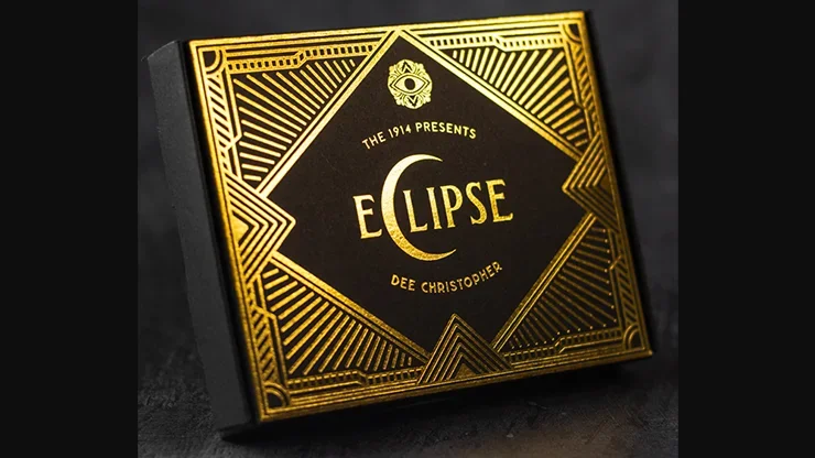 

Eclipse (Gimmick) by D Christopher Mentalism,Bizarre Psychokinesis Illusion Close up Magic Tricks Card Magic Props Plastic Poker