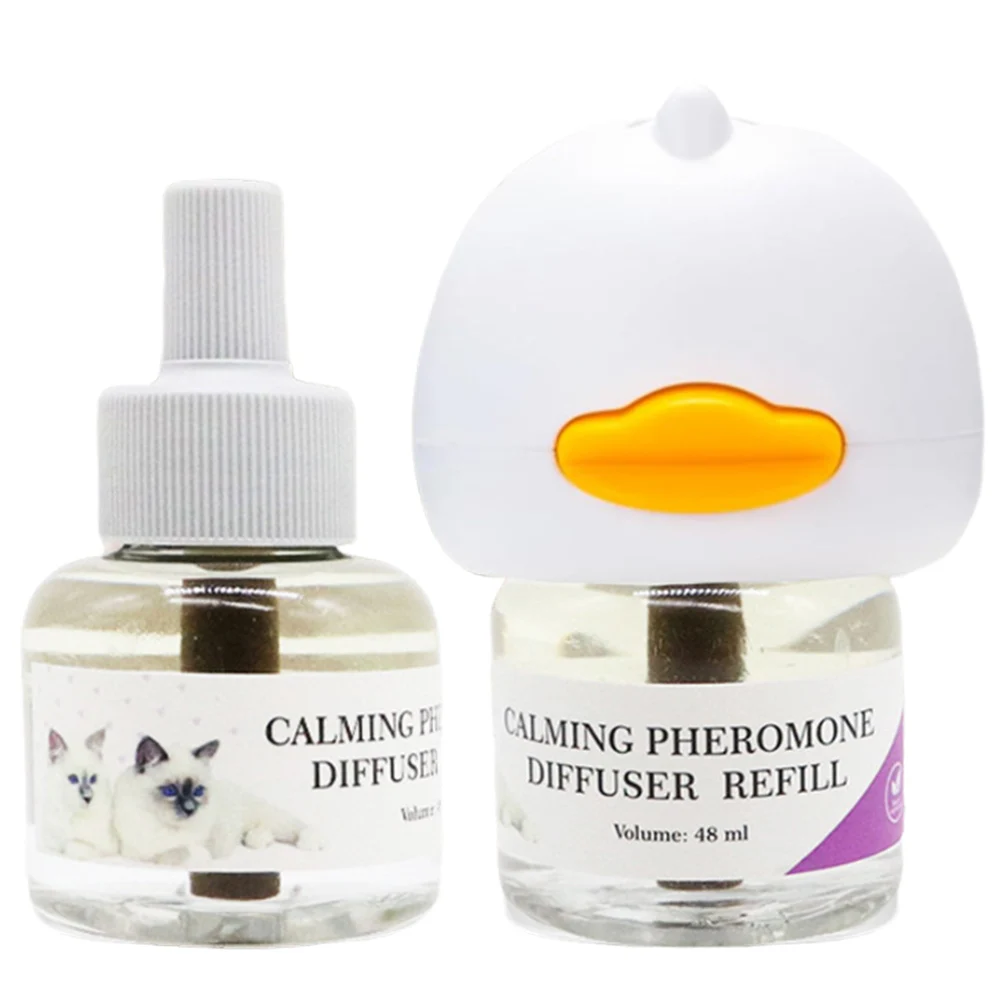 Cat Calming Diffuser Relieve Anxiety Stress Cat Calming Pheromone Diffuser Cats Anti Anxiety Calm Diffusers Fits All Cats