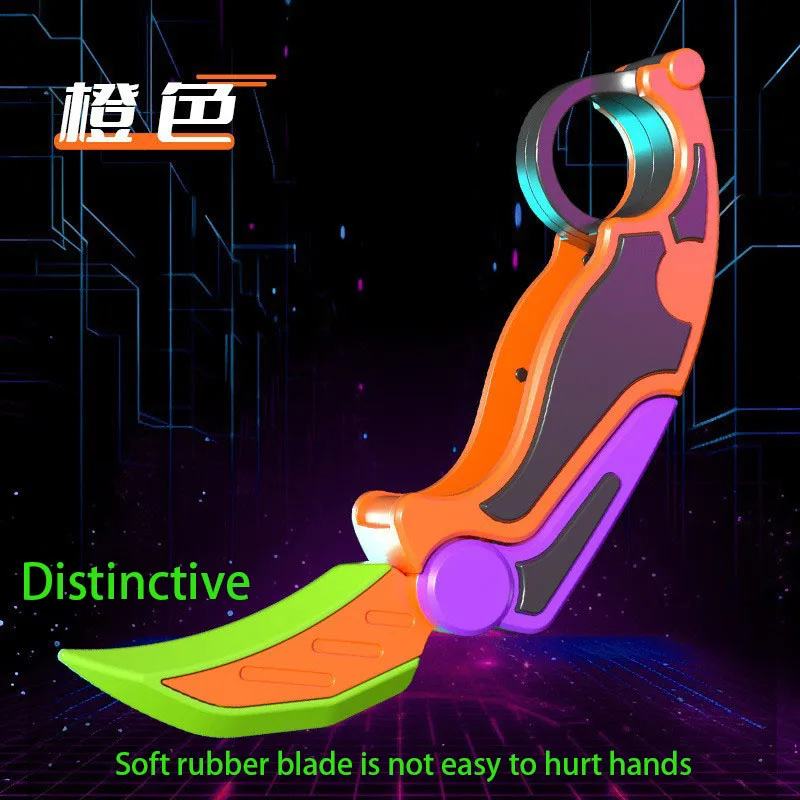 3D Printing Gravity Claw Knife Toy Gravity Training Decompression Artifact Decompression Card Pushing Gift Fidget Toys