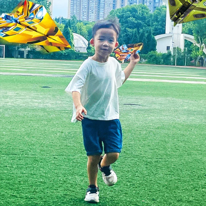 36Pcs Children Creative Origami Paper Planes Folding DIY Parent-child Full Color Handicraft Toy Aircraft Educational Toy Gife