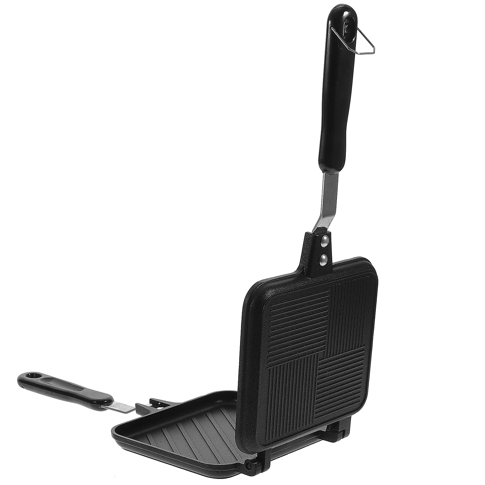 Sandwich Non Stick Pan Double Sided Maker Kitchen Cookware Press Frying Hot Grilled Skillet