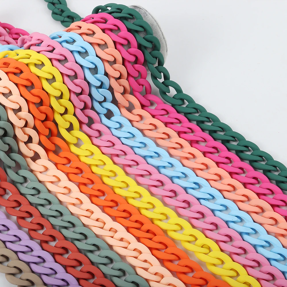 Unisex Fashion Matte Acrylic Eyewear Chain Lanyard