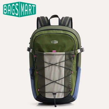 حقائب ظهر BAGSMART ذات سعة كبيرة للرجال والنساء مقاس 15.6 بوصة، حقيبة ظهر للكمبيوتر المحمول مقاومة للماء للسفر في الهواء الطلق وحقيبة ظهر يومية 1