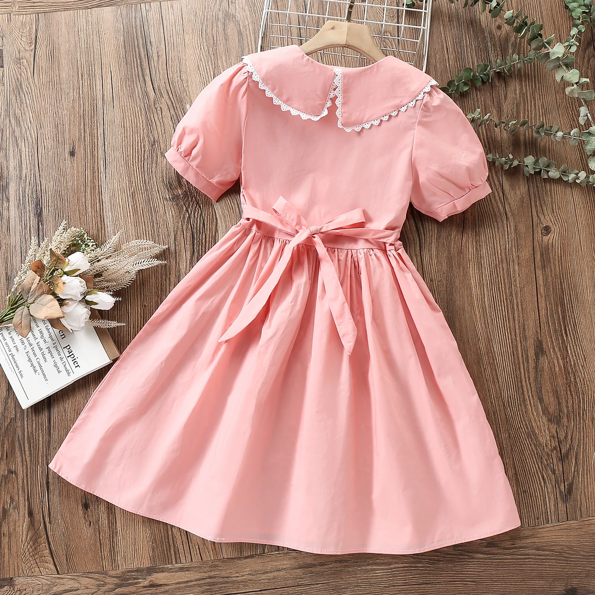 One shoulder bow Princess Train Chiffon Tulle Winter Fall Flower Girl  Dresses Pure Color Kids Little