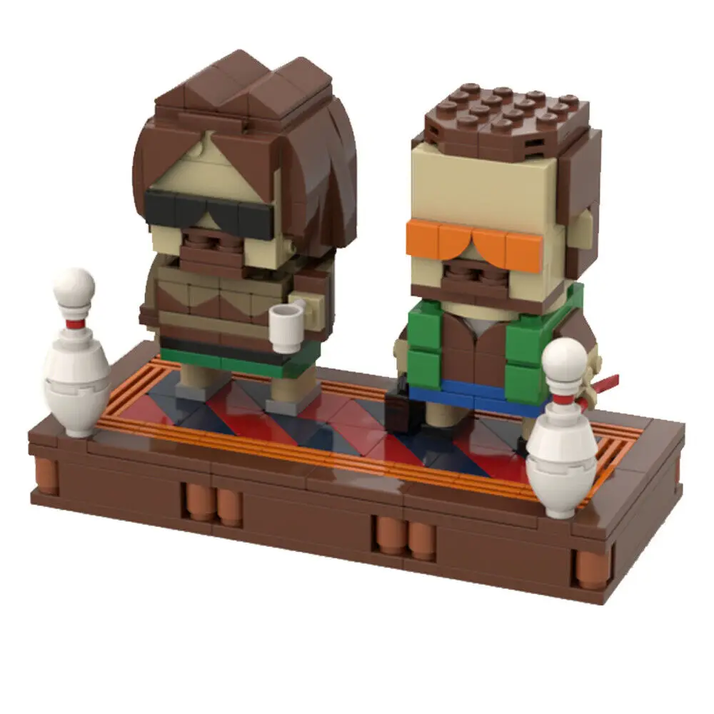 Coppia Iconica: Millionaire E His Friend Bowler Dal Film 350 Pezzi Moc