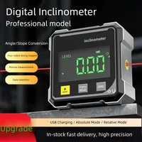 Inclinomètre laser magnétique, mesure d'angle numérique, niveau électronique numérique, rapporteur, spécialement conçu pour le travail du bois 2