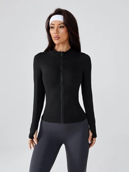 Women's Buttery-Soft Full-Zip Yoga Jacket 4