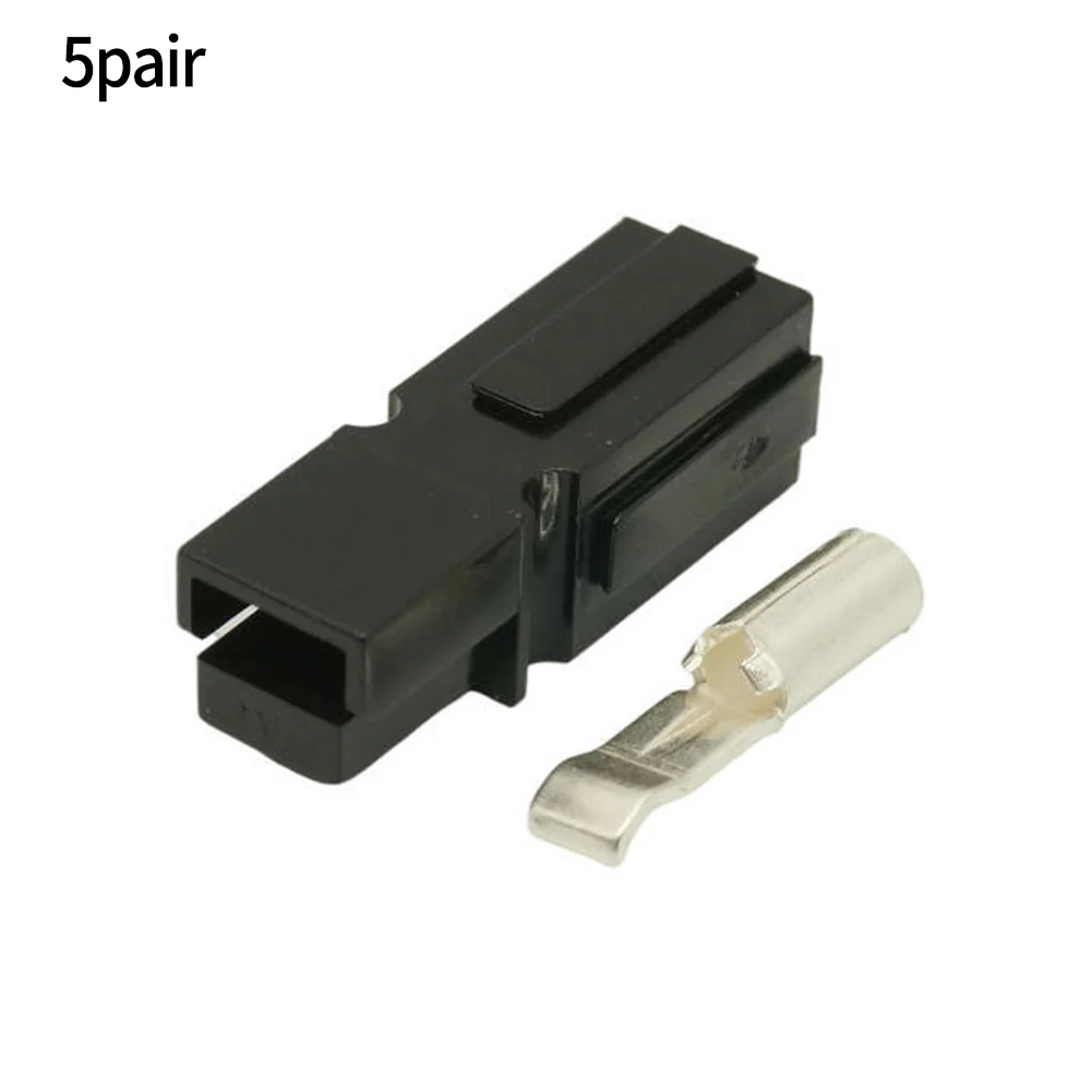Description Picture 4 of item5 Pair 30AMP Plug 600V For Anderson Styles Connector & Rubber Black PVC Dust Covers Terminal Sleeves For Electric Equipments