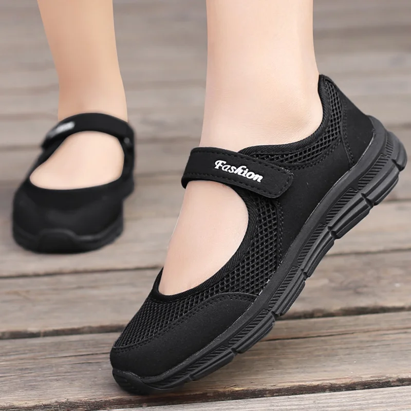 Shoes Super Lightweight Flats Zapatos Mujer Casual Flat Shoes For Women Breathable Spring Summer Footwear Ladies Sneakers - Image 4