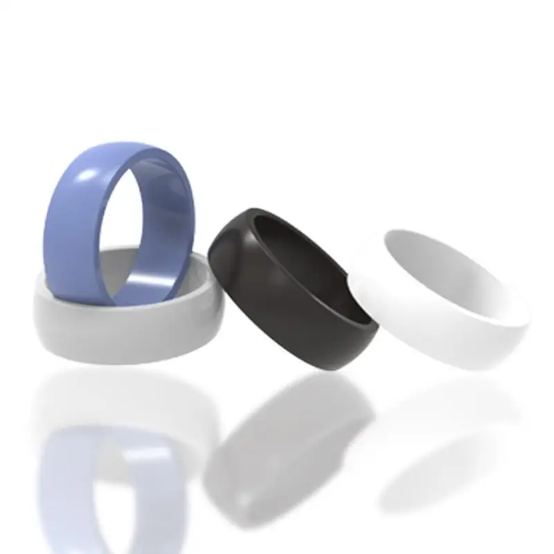 Versatile Silicone Finger Bands - Sweatproof Rings