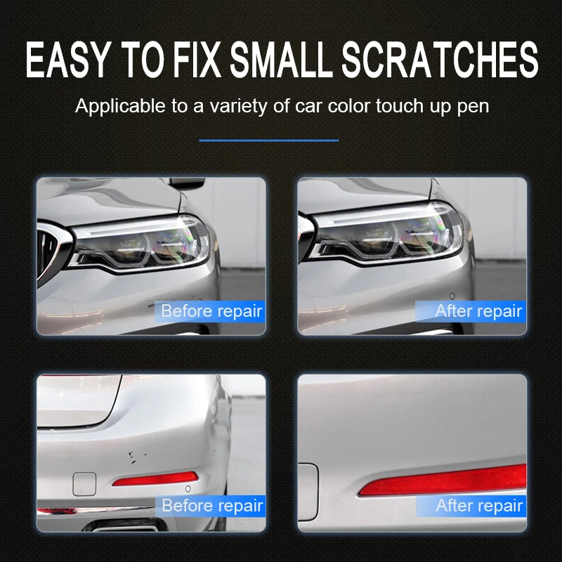 Car Scratch Remover Repair Paint Pen Waterproof Car Detailing Paint Marker Liquid Auto Care Maintenance Accessories 12ml