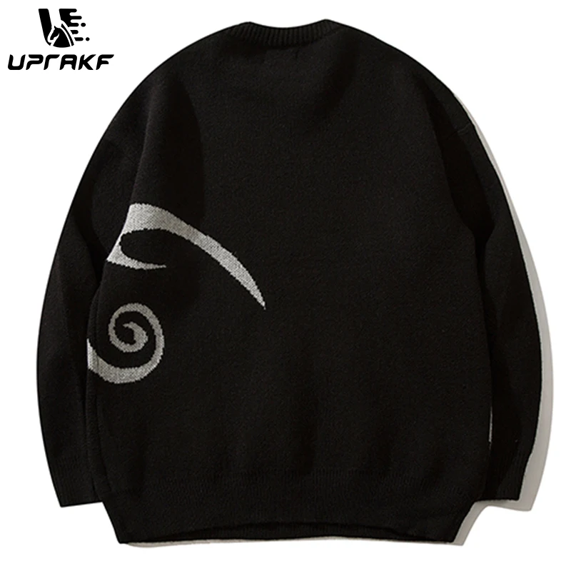 UPRAKF Sweater Autumn Loose O-Neck Pullover Winter Long Sleeves Casual Fashion Warm