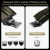 5 in 1 Electric Hair Clippers Men Professional Cordless Hair Trimmer Razors Rechargeable IPX7 Waterproof Hair Cutting Machine 6