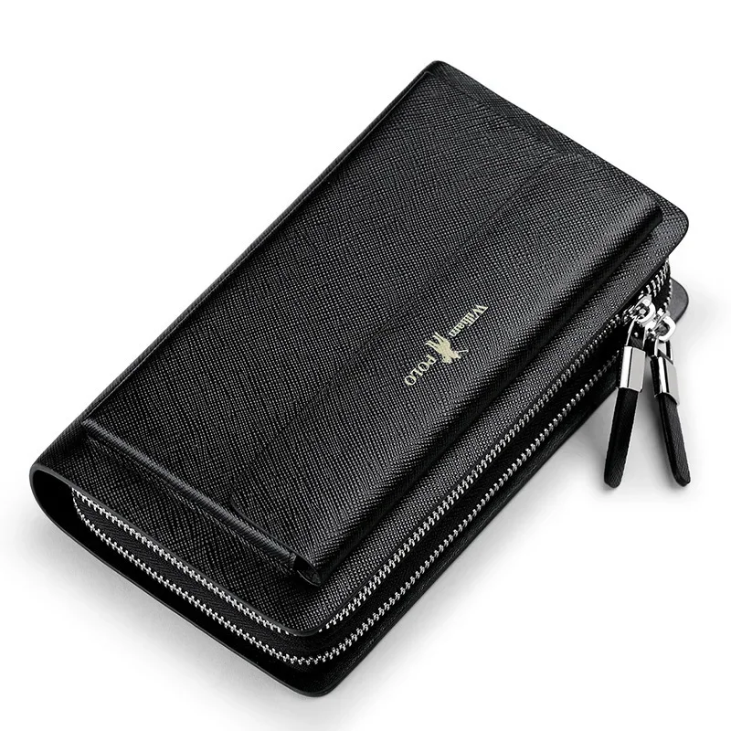 

King Paul Clutch Men's Large Capacity Wallet Real Leather Long Zhuofanamani