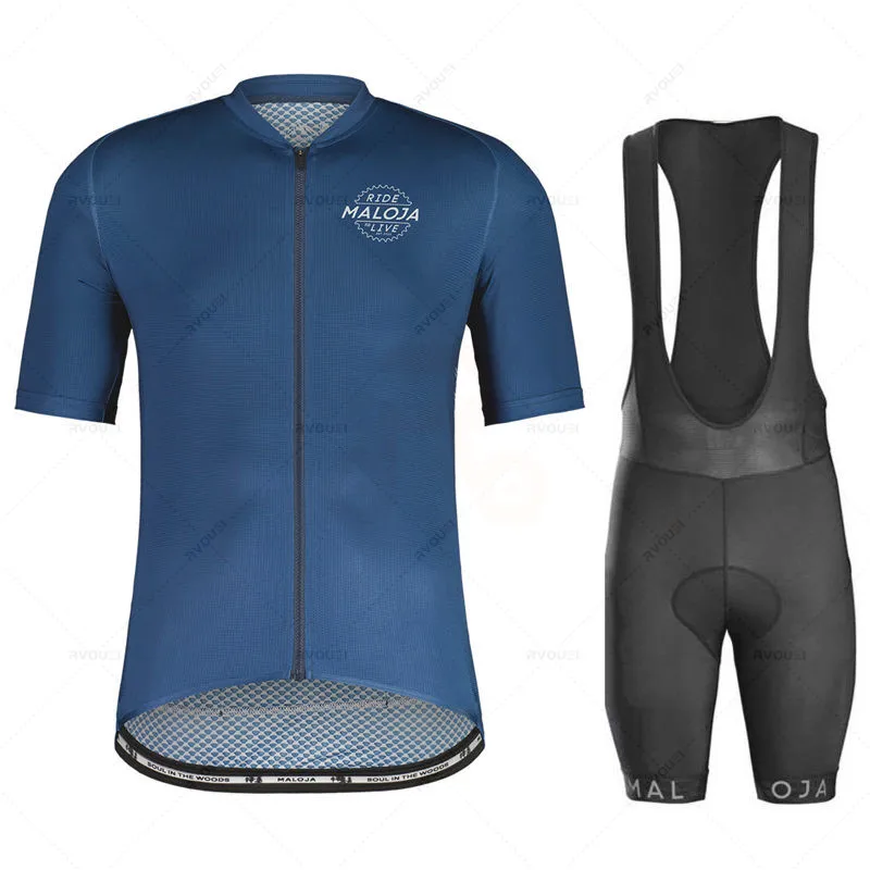 Suit Maloja Velo Maloja Team Cycling Jersey Set, Summer MTB