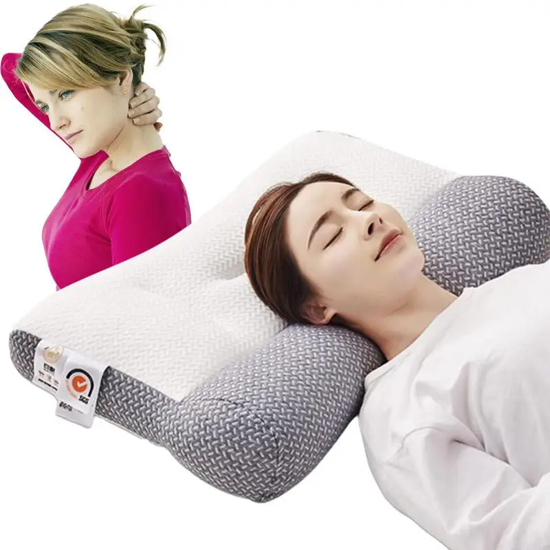 

Cervical Pillow Ergonomic Orthopedic Sleeping Support Pillow For Neck 19x35in Anti-traction Cervical Spine Pillow Memory Foam