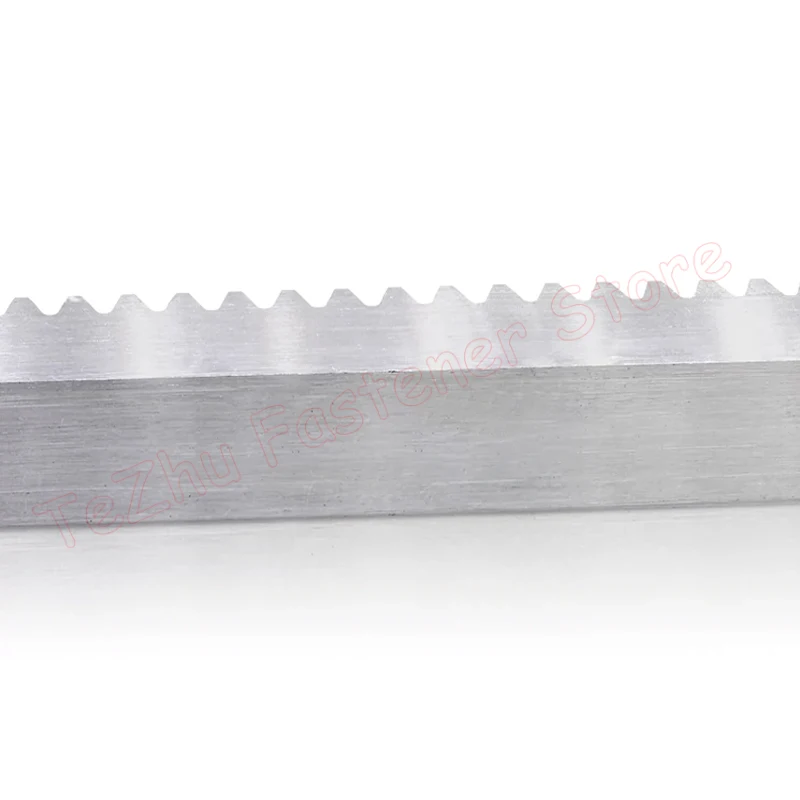 Stainless Steel Drive Rack 1pc 0.5M 1M 304 Stainless Steel Rack 0.5 1 Module Straight Teeth Drive Rack Length 200/300/500mm 5x5 5x8 5x10-15x15 Spur