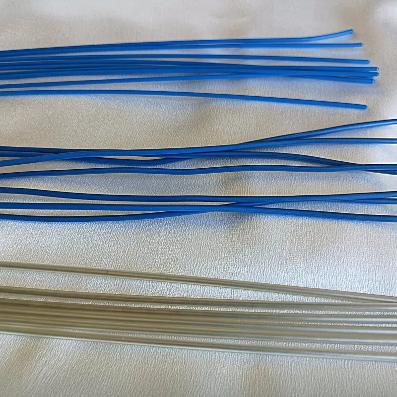 1pcs M S L 2.2mm 3.0mm 3.5mm Tracheal intubation guide wire wrapped wire aluminum rod tube intubation health online