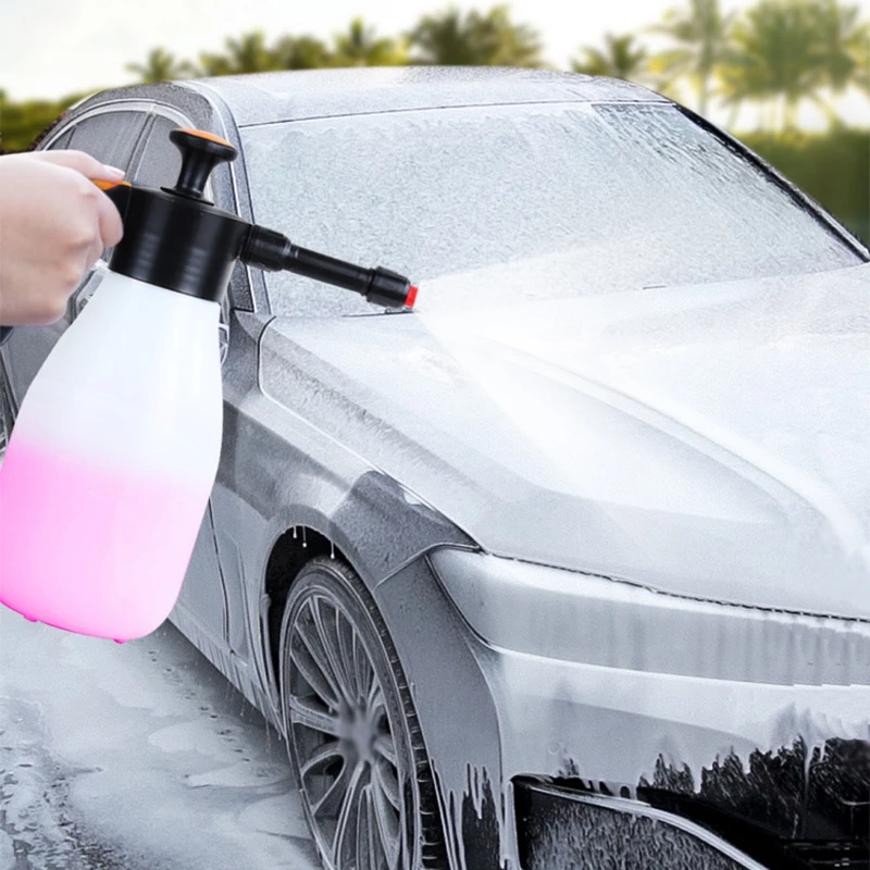 

Hand Pump Foam Sprayer Hand Pressurized Foam Sprayer Pressure Foam Cannon Snow Foam Nozzle Carwash Cleaning Car Motorcycle Home