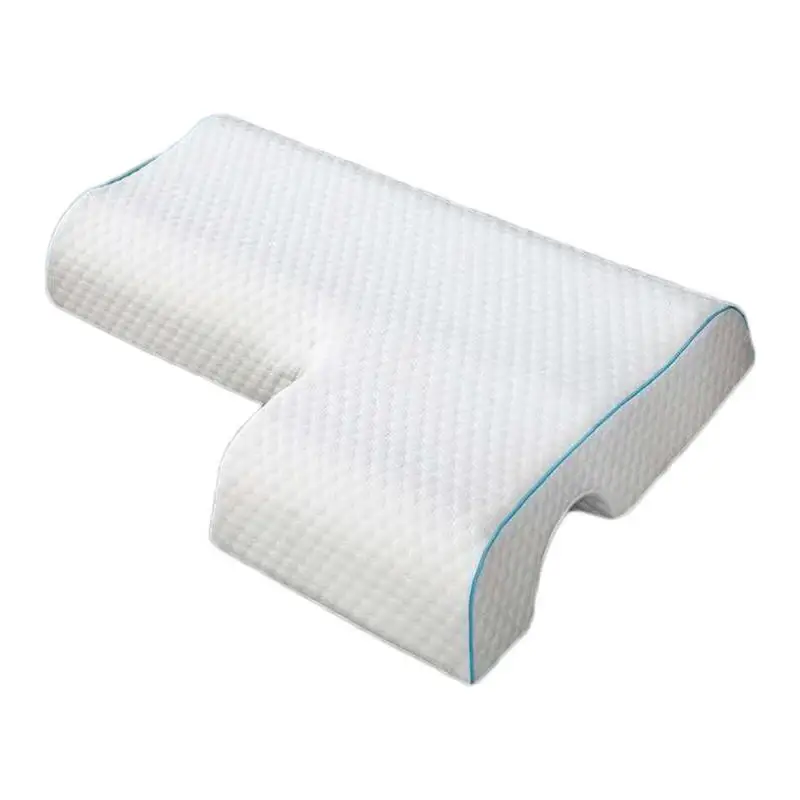 

Curved Memory Foam Pillow Slow Rebound Anti Pressure Hand Numb And Neck Protection L-Shaped Arms Couple Pillow For Sleeping