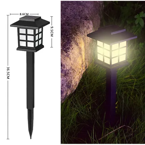 Led Solar Pathway Lights Waterproof Outdoor Solar Lamp for Garden/Landscape/Yard/Patio/Driveway/Walkway Lighting